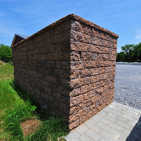 Paver Stone Walls